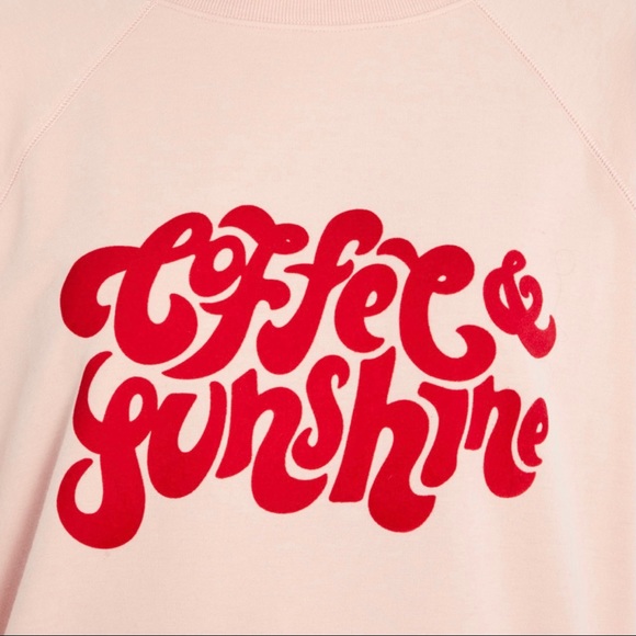 NWT WildFox “Coffee & Sunshine” Soft Sweatshirt - Picture 3 of 14